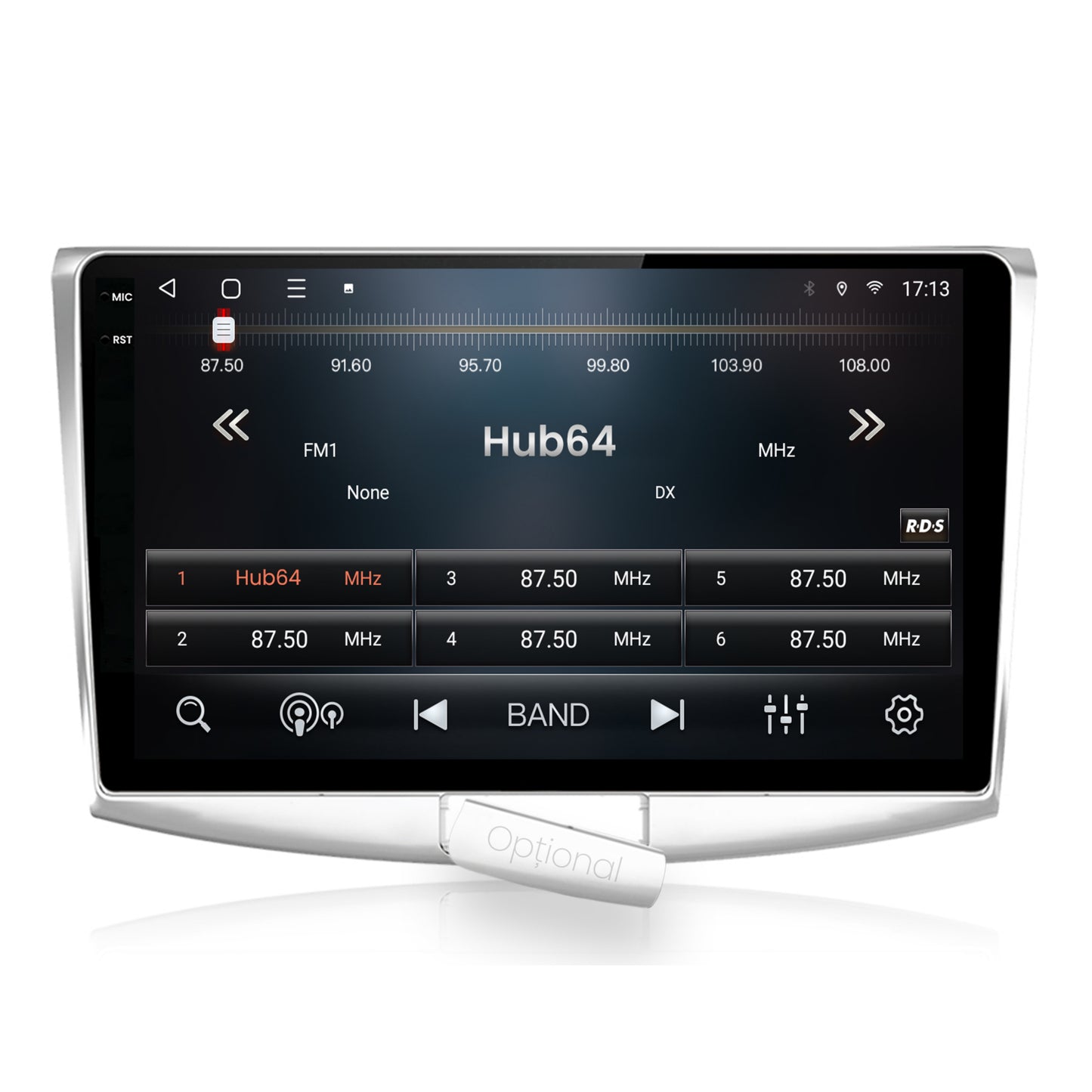 Navigatie 2K HUB64 Volkswagen Passat B6 / B7 / CC, 8GB RAM, Android, Octacore, Slot Sim 4G, DSP, GPS, Wi-FI, Carplay, Android Auto, USB, Bluetooth, Waze, Touchscreen, 10.36 Inch
