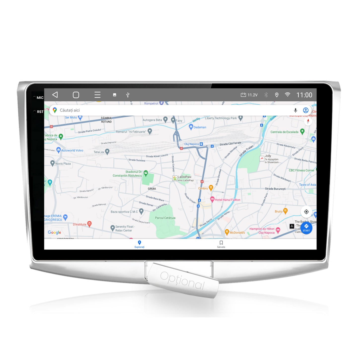Navigatie 2K HUB64 Volkswagen Passat B6 / B7 / CC, 8GB RAM, Android, Octacore, Slot Sim 4G, DSP, GPS, Wi-FI, Carplay, Android Auto, USB, Bluetooth, Waze, Touchscreen, 10.36 Inch