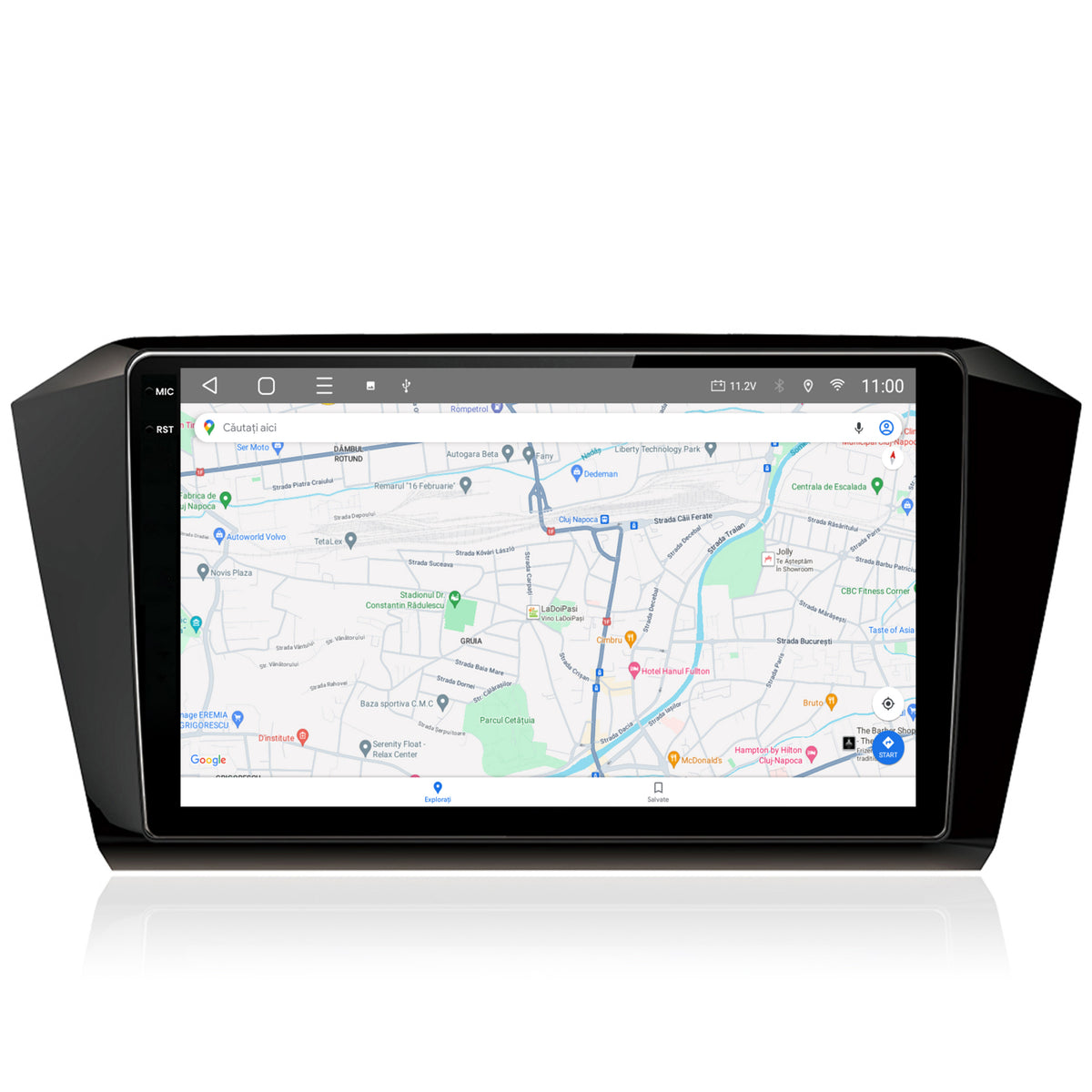 Navigatie 2K HUB64 Volkswagen Passat B8, 4GB RAM, Android, Octacore, Slot Sim 4G, DSP, GPS, Wi-FI, Carplay, Android Auto, USB, Bluetooth, Waze, Touchscreen, 10.36 Inch