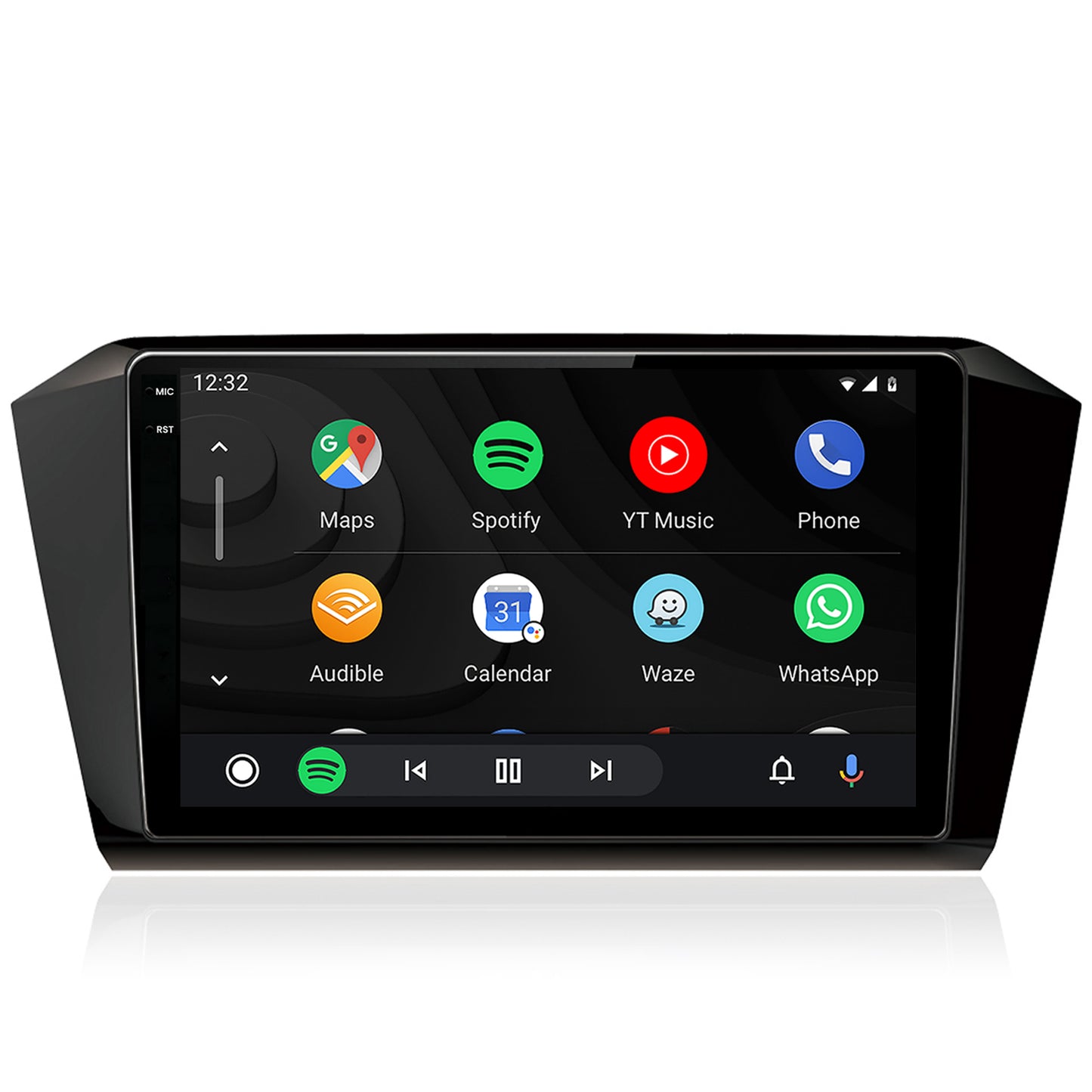 Navigatie 2K HUB64 Volkswagen Passat B8, 8GB RAM, Android, Octacore, Slot Sim 4G, DSP, GPS, Wi-FI, Carplay, Android Auto, USB, Bluetooth, Waze, Touchscreen, 10.36 Inch