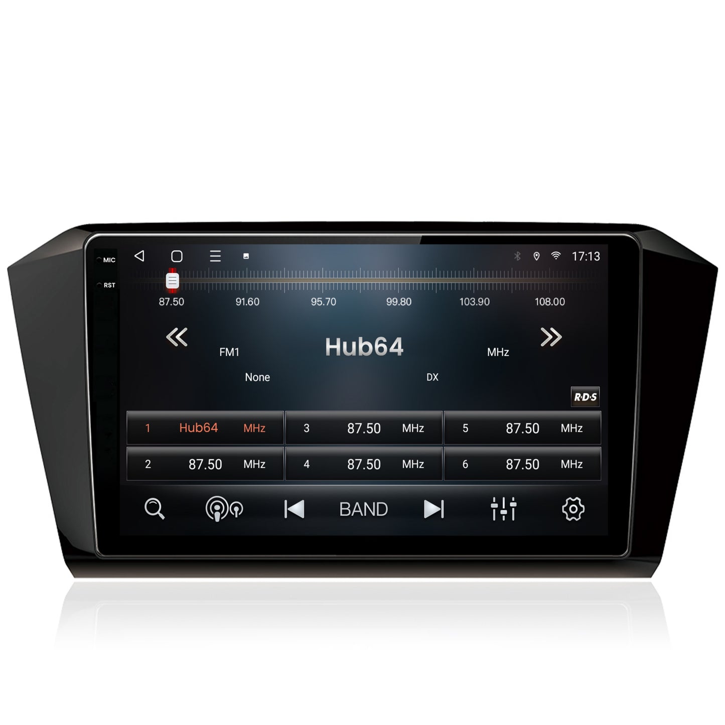 Navigatie 2K HUB64 Volkswagen Passat B8, 8GB RAM, Android, Octacore, Slot Sim 4G, DSP, GPS, Wi-FI, Carplay, Android Auto, USB, Bluetooth, Waze, Touchscreen, 10.36 Inch