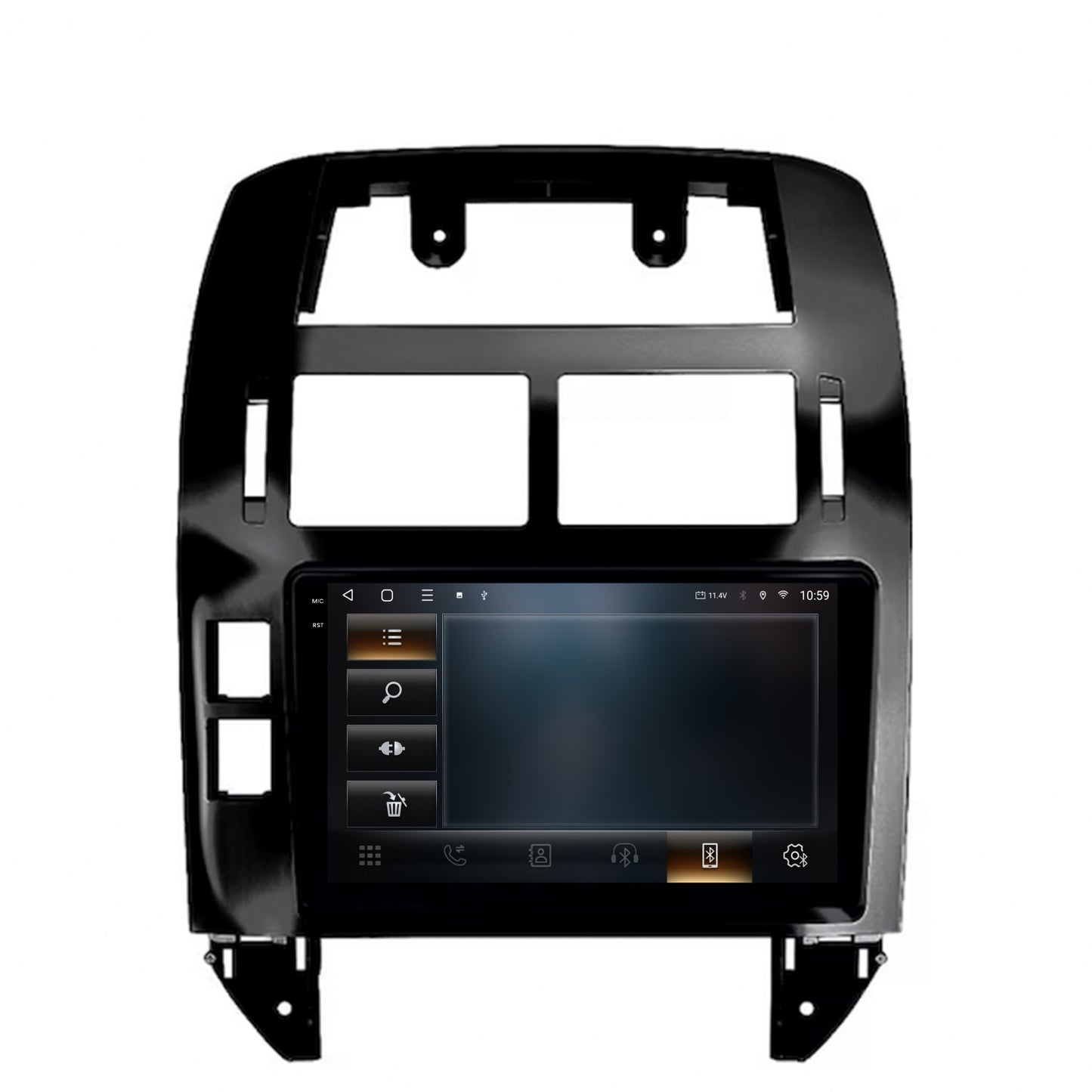 Navigatie 2K HUB64 Volkswagen Polo (2004-2011), 8GB RAM, Android, Octacore, Slot Sim 4G, DSP, GPS, Wi-FI, Carplay, Android Auto, USB, Bluetooth, Waze, Touchscreen, 9.5 Inch
