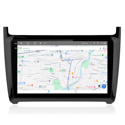 Navigatie 2K HUB64 Volkswagen Polo (2014+), 4GB RAM, Android, Octacore, Slot Sim 4G, DSP, GPS, Wi-FI, Carplay, Android Auto, USB, Bluetooth, Waze, Touchscreen, 9.5 Inch
