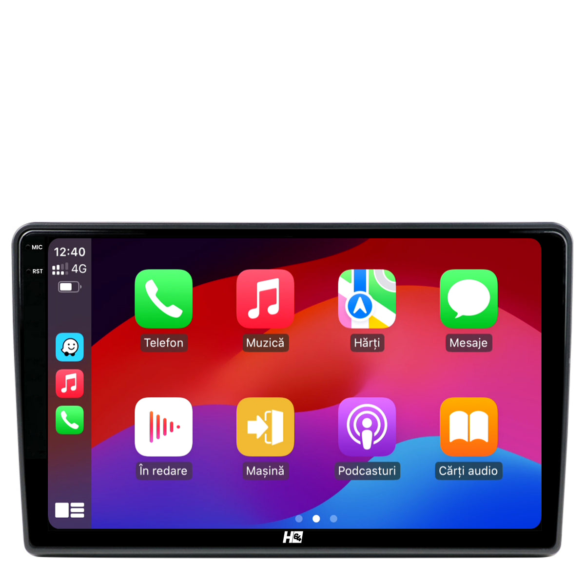 Navigatie 2K HUB64 Volkswagen / Skoda / Seat, Passat B5 / Golf IV / Sharan / T4-T5 / Jetta / Polo, 8GB RAM, Android, GPS, Wi-FI, Carplay, Android Auto, USB, Bluetooth, Radio, Waze, Touchscreen, 10.
