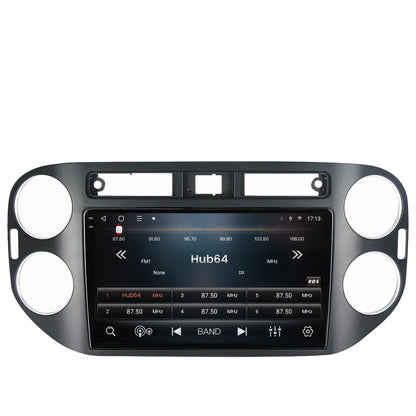 Navigatie 2K HUB64 Volkswagen Tiguan (2010-2016), 4GB RAM, Android, Octacore, Slot Sim 4G, DSP, GPS, Wi-FI, Carplay, Android Auto, USB, Bluetooth, Waze, Touchscreen, 9.5 Inch