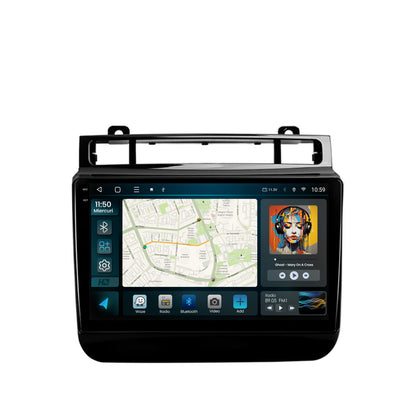 Navigatie 2K HUB64 Volkswagen Touareg (2010-2018), 4GB RAM, Android, Octacore, Slot Sim 4G, DSP, GPS, Wi-FI, Carplay, Android Auto, USB, Bluetooth, Waze, Touchscreen, 9.5 Inch