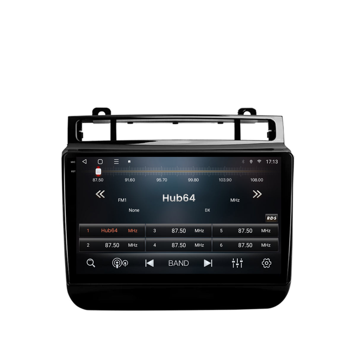 Navigatie 2K HUB64 Volkswagen Touareg (2010-2018), 4GB RAM, Android, Octacore, Slot Sim 4G, DSP, GPS, Wi-FI, Carplay, Android Auto, USB, Bluetooth, Waze, Touchscreen, 9.5 Inch