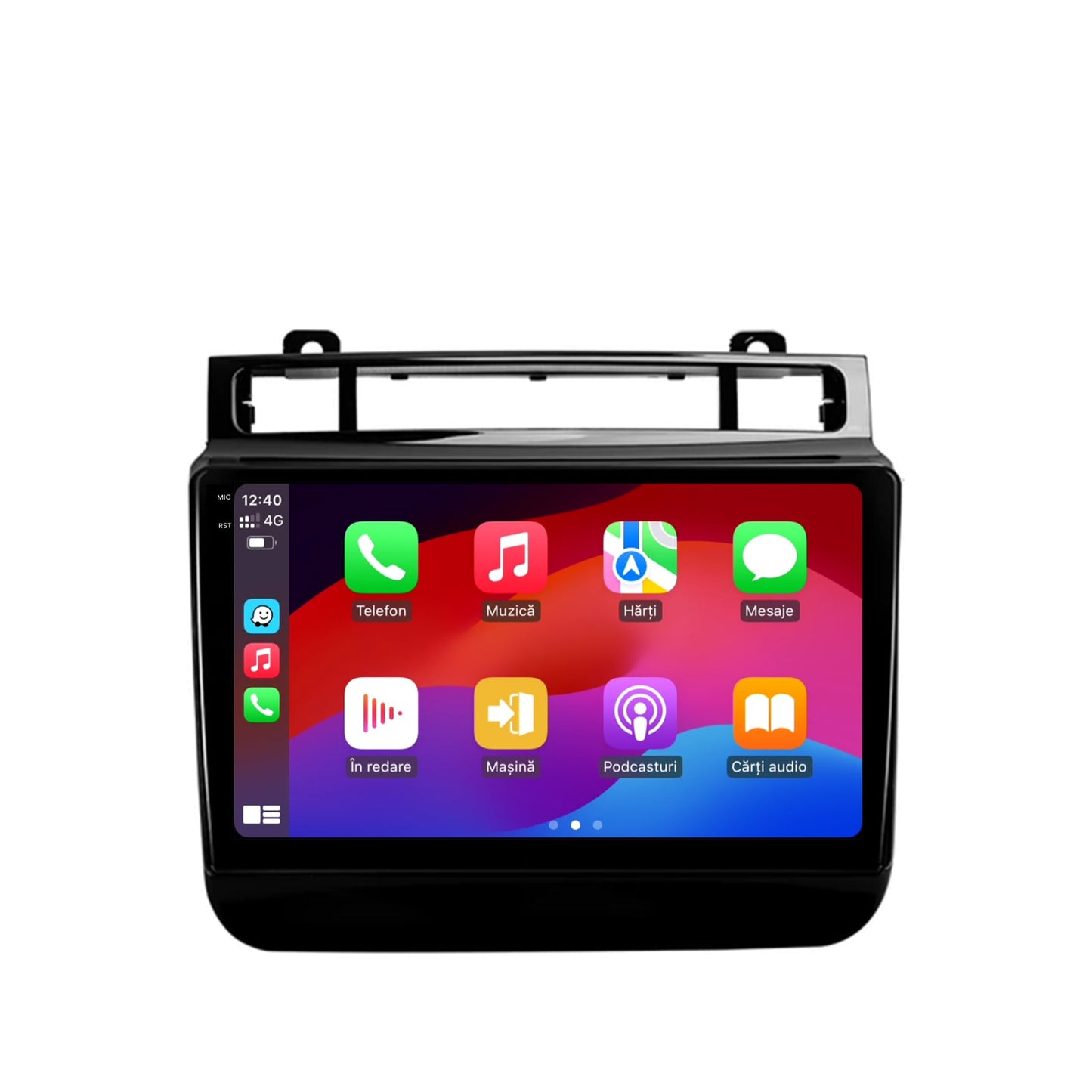 Navigatie 2K HUB64 Volkswagen Touareg (2010-2018), 8GB RAM, Android, Octacore, Slot Sim 4G, DSP, GPS, Wi-FI, Carplay, Android Auto, USB, Bluetooth, Waze, Touchscreen, 9.5 Inch