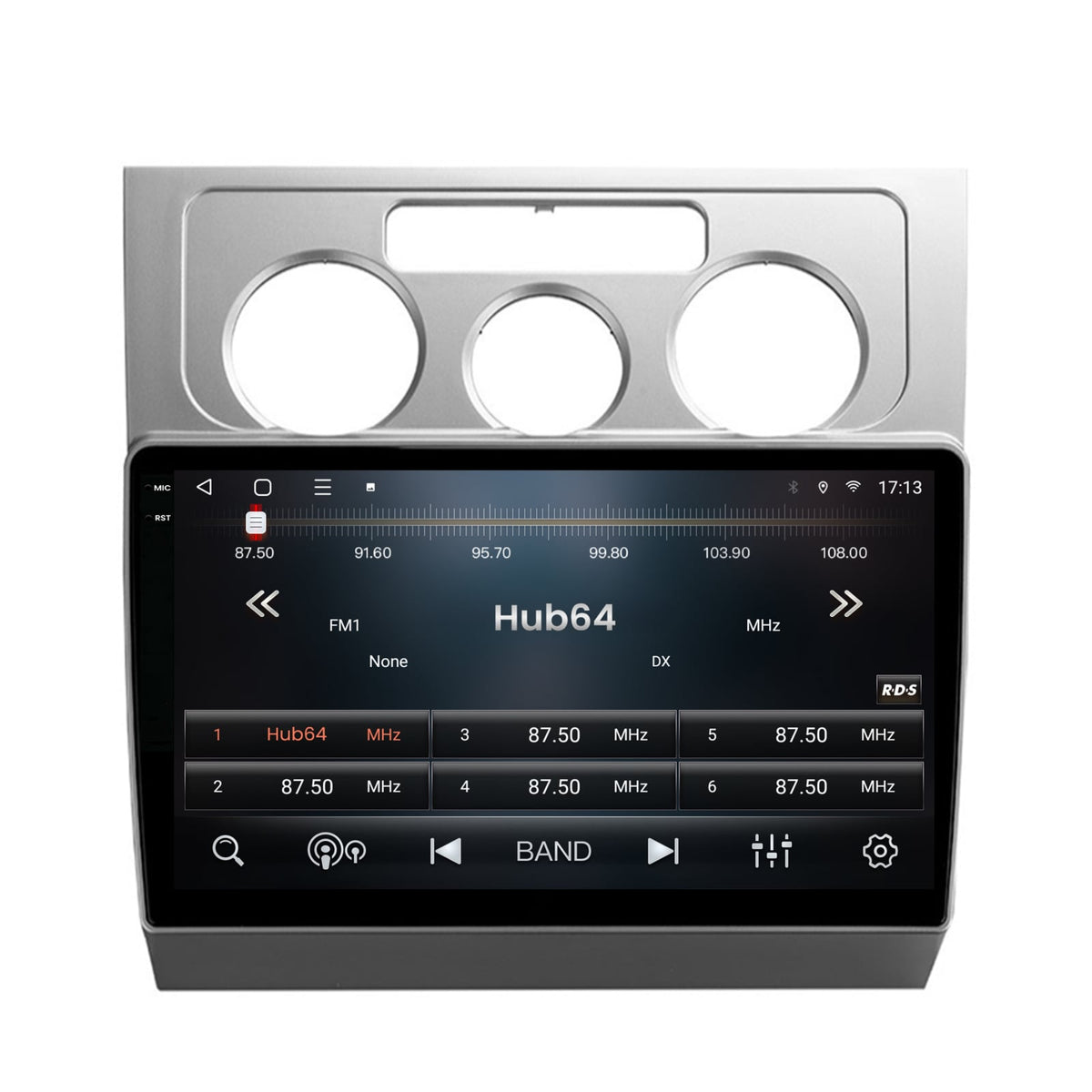 Navigatie 2K HUB64 Volkswagen Touran (2003-2010), 4GB RAM, Android, Octacore, Slot Sim 4G, DSP, GPS, Wi-FI, Carplay, Android Auto, USB, Bluetooth, Waze, Touchscreen, 10.36 Inch