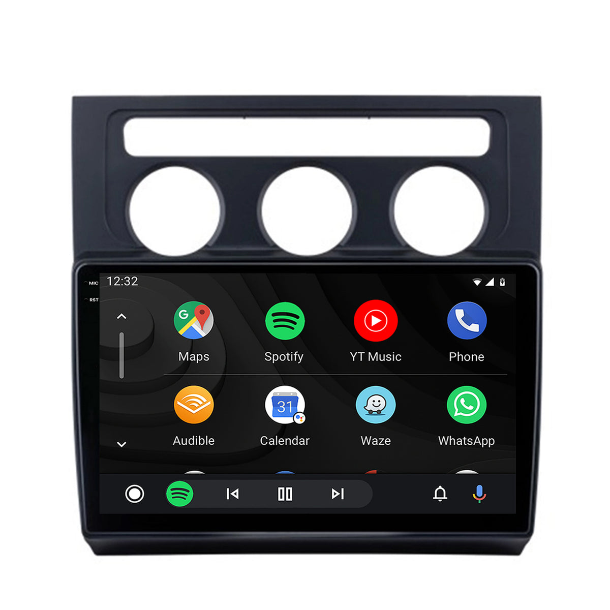 Navigatie 2K HUB64 Volkswagen Touran (2003-2010), 4GB RAM, Android, Octacore, Slot Sim 4G, DSP, GPS, Wi-FI, Carplay, Android Auto, USB, Bluetooth, Waze, Touchscreen, 10.36 Inch
