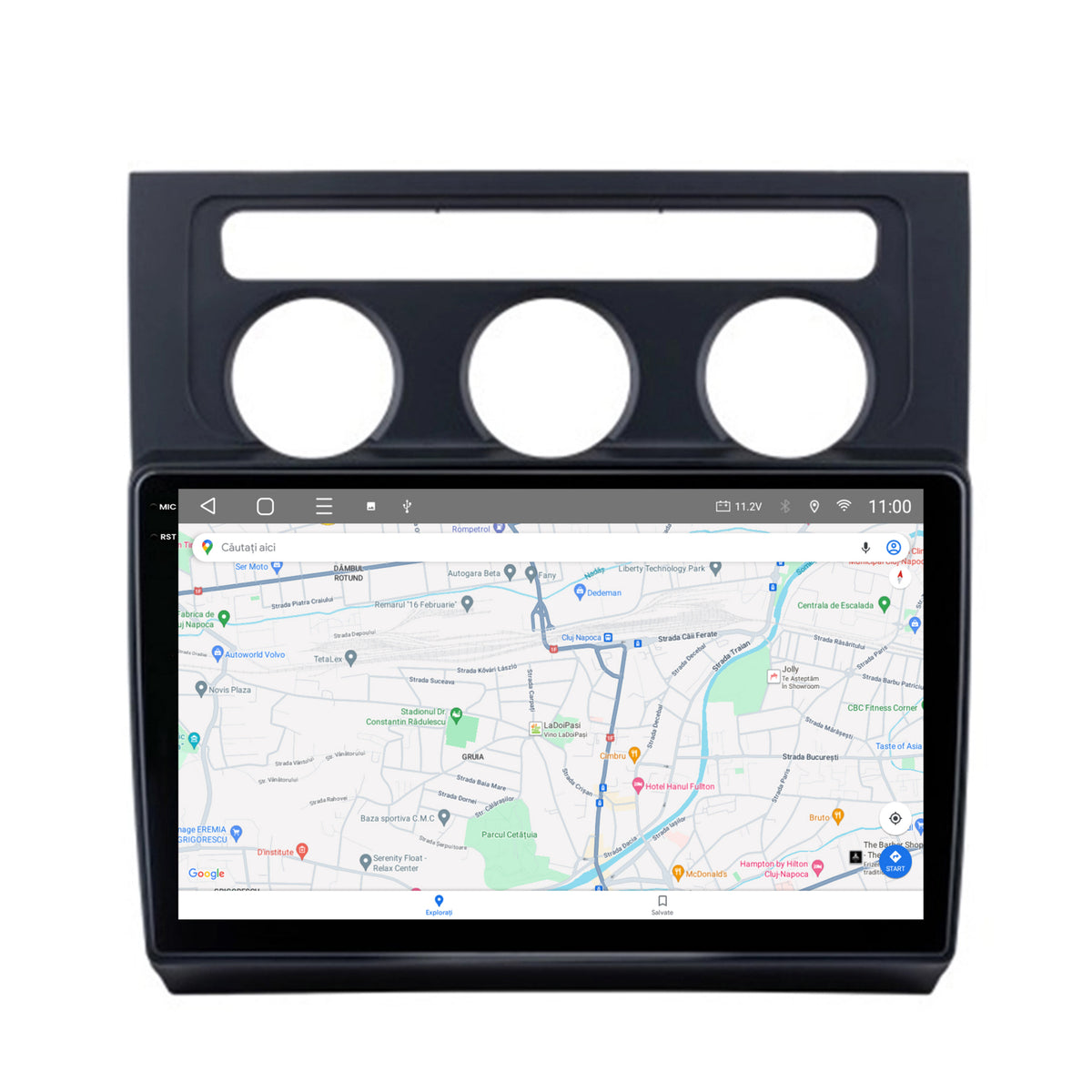 Navigatie 2K HUB64 Volkswagen Touran (2003-2010), 4GB RAM, Android, Octacore, Slot Sim 4G, DSP, GPS, Wi-FI, Carplay, Android Auto, USB, Bluetooth, Waze, Touchscreen, 10.36 Inch