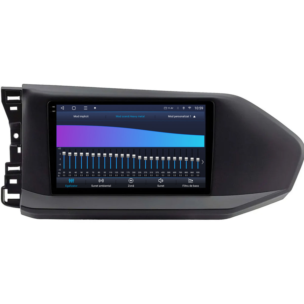Navigatie 2K HUB64 Volkswagen Caddy (2023+), 4GB RAM, Android, Octacore, Slot Sim 4G, DSP, GPS, Wi-FI, Carplay, Android Auto, USB, Bluetooth, Waze, Touchscreen, 9 Inch