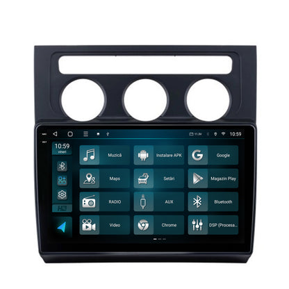 Navigatie 2K HUB64 Volkswagen Touran (2003-2010), 8GB RAM, Android, Octacore, Slot Sim 4G, DSP, GPS, Wi-FI, Carplay, Android Auto, USB, Bluetooth, Waze, Touchscreen, 10.36 Inch