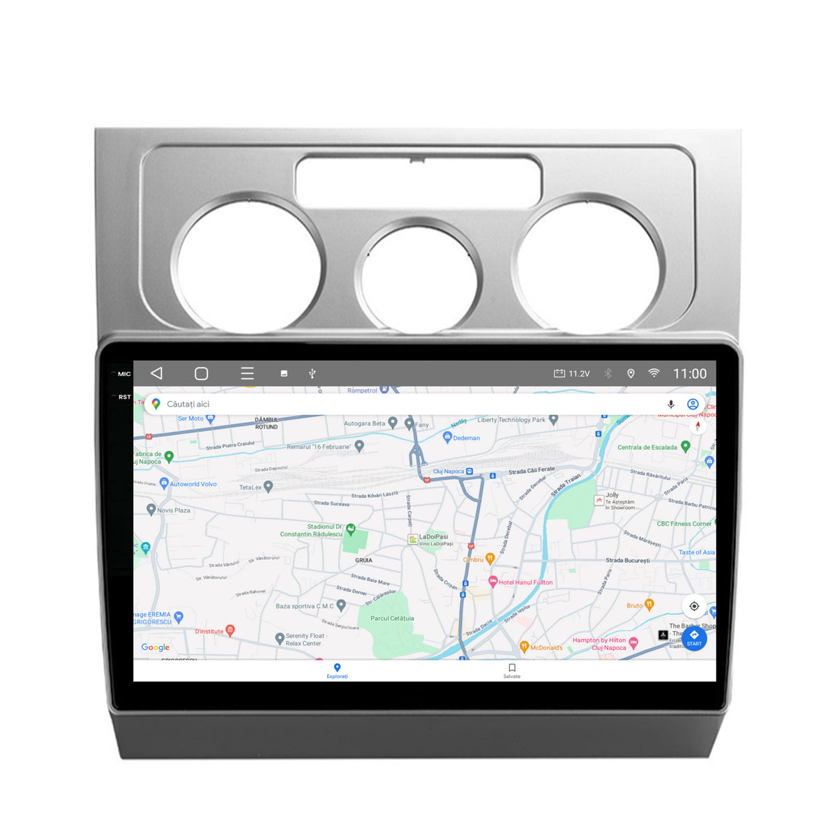 Navigatie 2K HUB64 Volkswagen Touran (2003-2010), 8GB RAM, Android, Octacore, Slot Sim 4G, DSP, GPS, Wi-FI, Carplay, Android Auto, USB, Bluetooth, Waze, Touchscreen, 10.36 Inch