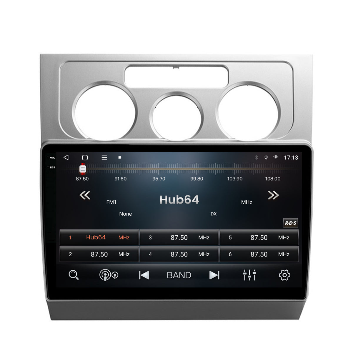 Navigatie 2K HUB64 Volkswagen Touran (2003-2010), 8GB RAM, Android, Octacore, Slot Sim 4G, DSP, GPS, Wi-FI, Carplay, Android Auto, USB, Bluetooth, Waze, Touchscreen, 10.36 Inch