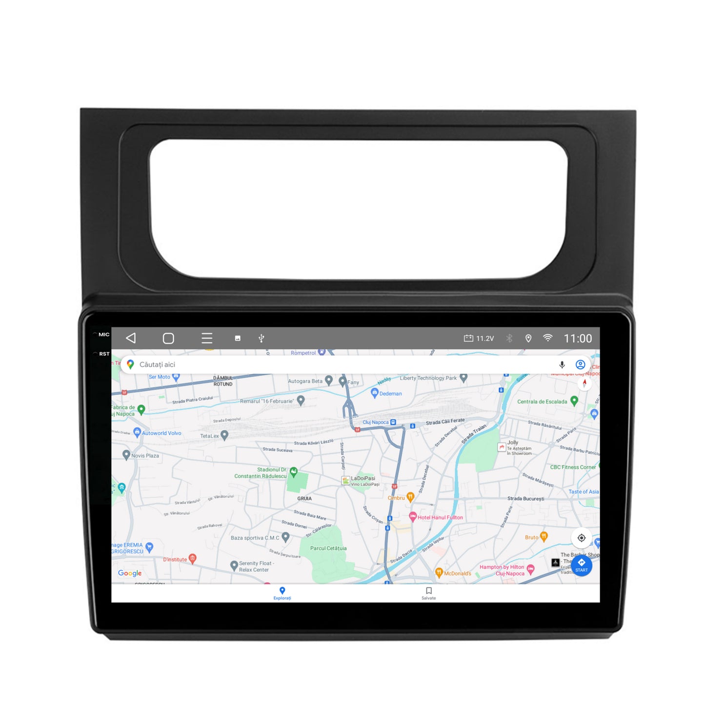 Navigatie 2K HUB64 Volkswagen Touran (2010-2016), 4GB RAM, Android, Octacore, Slot Sim 4G, DSP, GPS, Wi-FI, Carplay, Android Auto, USB, Bluetooth, Waze, Touchscreen, 10.36 Inch