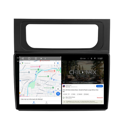 Navigatie 2K HUB64 Volkswagen Touran (2010-2016), 4GB RAM, Android, Octacore, Slot Sim 4G, DSP, GPS, Wi-FI, Carplay, Android Auto, USB, Bluetooth, Waze, Touchscreen, 10.36 Inch