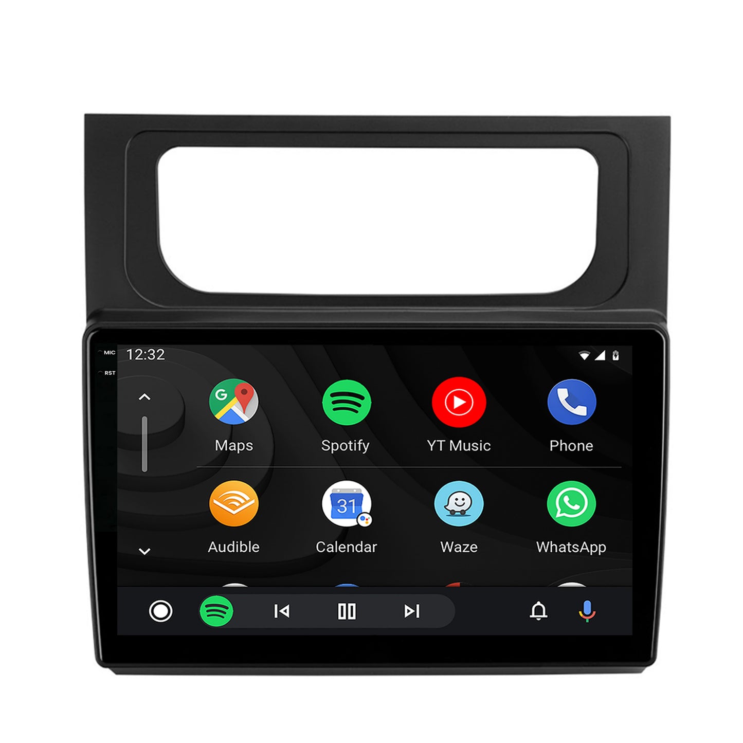 Navigatie 2K HUB64 Volkswagen Touran (2010-2016), 8GB RAM, Android, Octacore, Slot Sim 4G, DSP, GPS, Wi-FI, Carplay, Android Auto, USB, Bluetooth, Waze, Touchscreen, 10.36 Inch