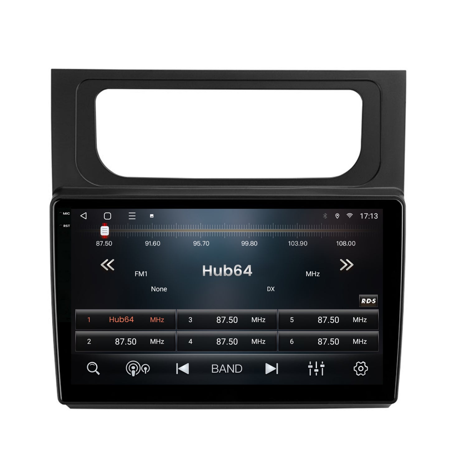 Navigatie 2K HUB64 Volkswagen Touran (2010-2016), 8GB RAM, Android, Octacore, Slot Sim 4G, DSP, GPS, Wi-FI, Carplay, Android Auto, USB, Bluetooth, Waze, Touchscreen, 10.36 Inch