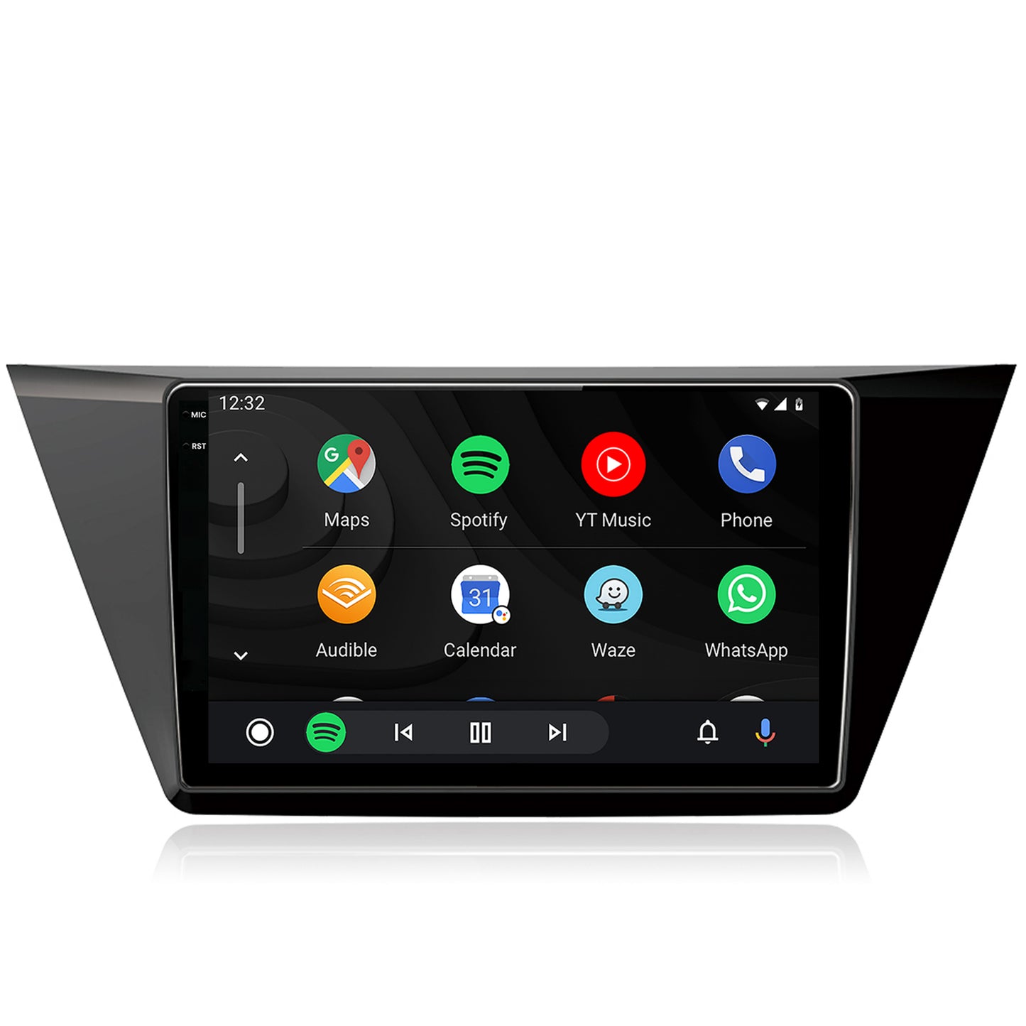 Navigatie 2K HUB64 Volkswagen Touran (2016+), 4GB RAM, Android, Octacore, Slot Sim 4G, DSP, GPS, Wi-FI, Carplay, Android Auto, USB, Bluetooth, Waze, Touchscreen, 10.36 Inch