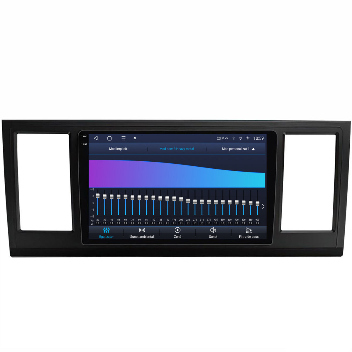 Navigatie 2K HUB64 Volkswagen Transporter / Caravelle / Multivan T6 (2015+), 8GB RAM, Android, Octacore, Slot Sim 4G, DSP, GPS, Wi-FI, Carplay, Android Auto, USB, Bluetooth, Waze, Touchscreen, 9.5
