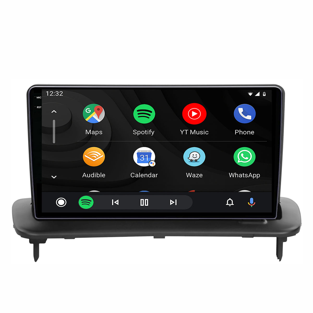 Navigatie 2K HUB64 Volvo C40 C30 S40 C70 V50 (2004-2012), 4GB RAM, Android, Octacore, Slot Sim 4G, DSP, GPS, Wi-FI, Carplay, Android Auto, USB, Bluetooth, Waze, Touchscreen, 9.5 Inch