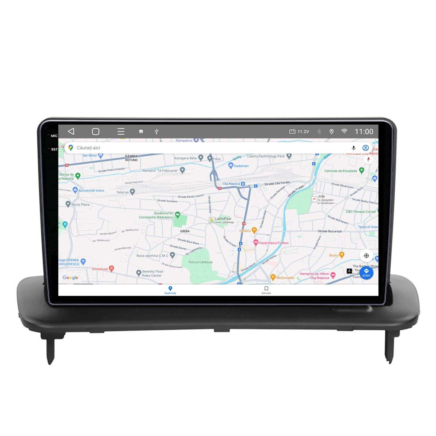 Navigatie 2K HUB64 Volvo C40 C30 S40 C70 V50 (2004-2012), 4GB RAM, Android, Octacore, Slot Sim 4G, DSP, GPS, Wi-FI, Carplay, Android Auto, USB, Bluetooth, Waze, Touchscreen, 9.5 Inch