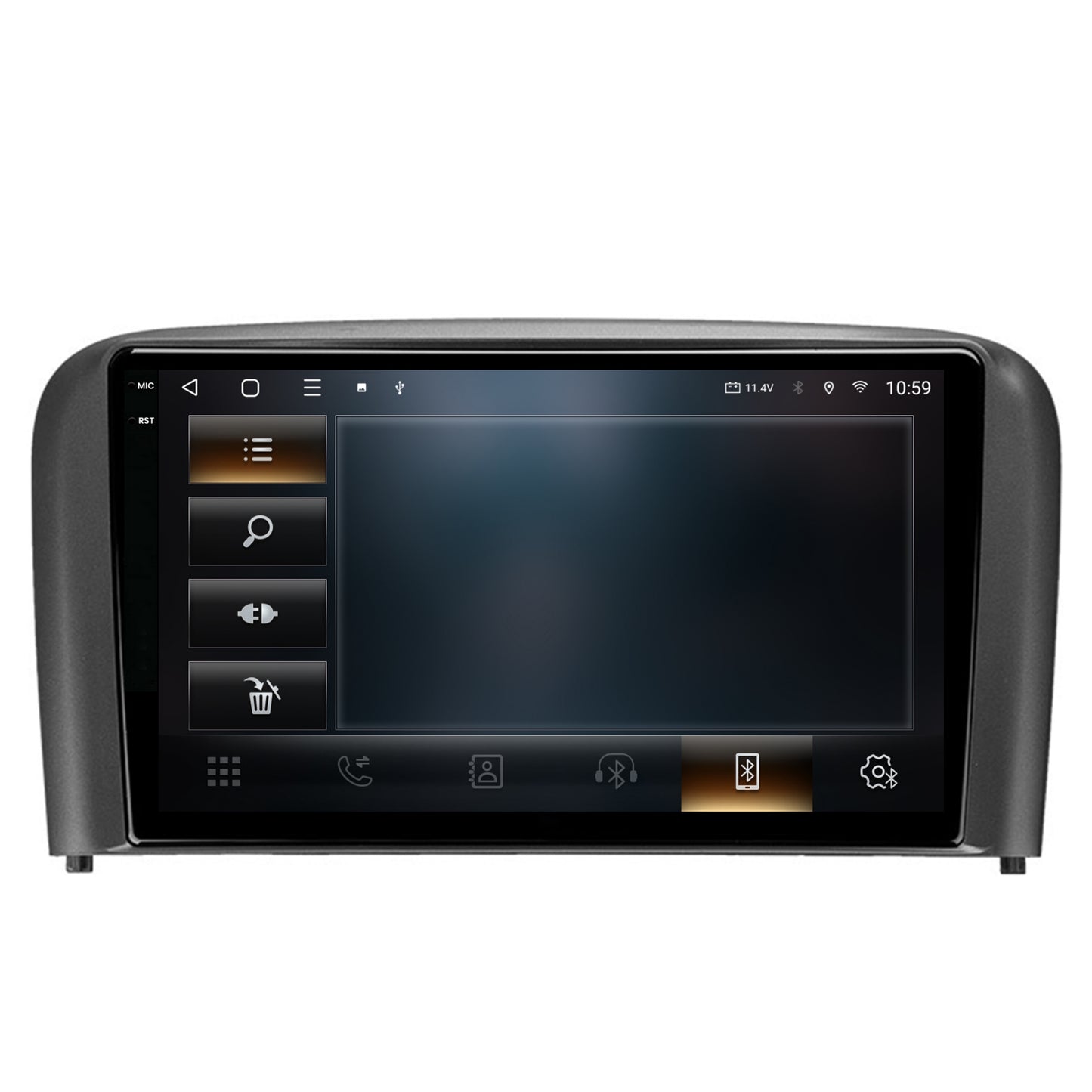 Navigatie 2K HUB64 Volvo S80 (1998-2004), 4GB RAM, Android, Octacore, Slot Sim 4G, DSP, GPS, Wi-FI, Carplay, Android Auto, USB, Bluetooth, Waze, Touchscreen, 9.5 Inch