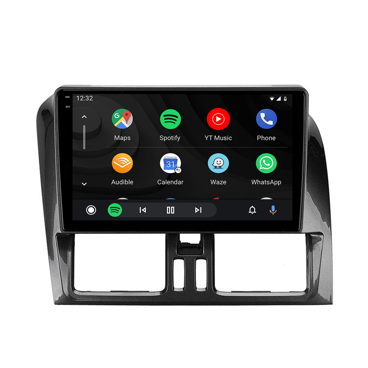 Navigatie 2K HUB64 Volvo XC60 (2008-2013), 4GB RAM, Android, Octacore, Slot Sim 4G, DSP, GPS, Wi-FI, Carplay, Android Auto, USB, Bluetooth, Waze, Touchscreen, 9.5 Inch