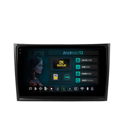 Navigatie 2K HUB64 Volvo XC90 (2002-2014), 4GB RAM, Android, Octacore, Slot Sim 4G, DSP, GPS, Wi-FI, Carplay, Android Auto, USB, Bluetooth, Waze, Touchscreen, 10.36 Inch