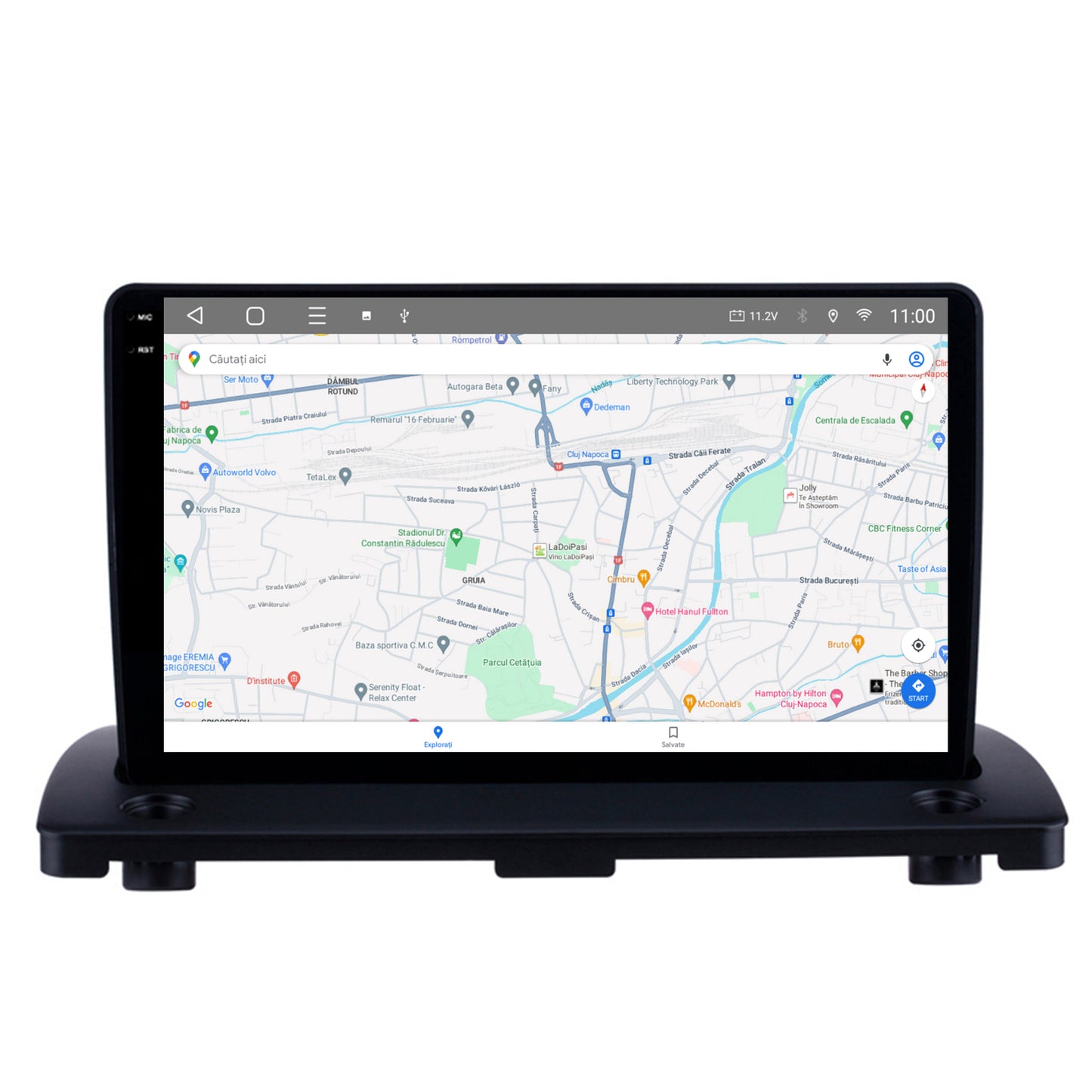 Navigatie 2K HUB64 Volvo XC90 (2002-2014), 8GB RAM, Android, Octacore, Slot Sim 4G, DSP, GPS, Wi-FI, Carplay, Android Auto, USB, Bluetooth, Waze, Touchscreen, 9.5 Inch
