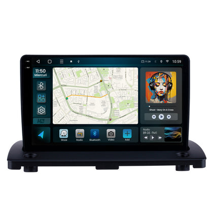 Navigatie 2K HUB64 Volvo XC90 (2002-2014), 8GB RAM, Android, Octacore, Slot Sim 4G, DSP, GPS, Wi-FI, Carplay, Android Auto, USB, Bluetooth, Waze, Touchscreen, 9.5 Inch