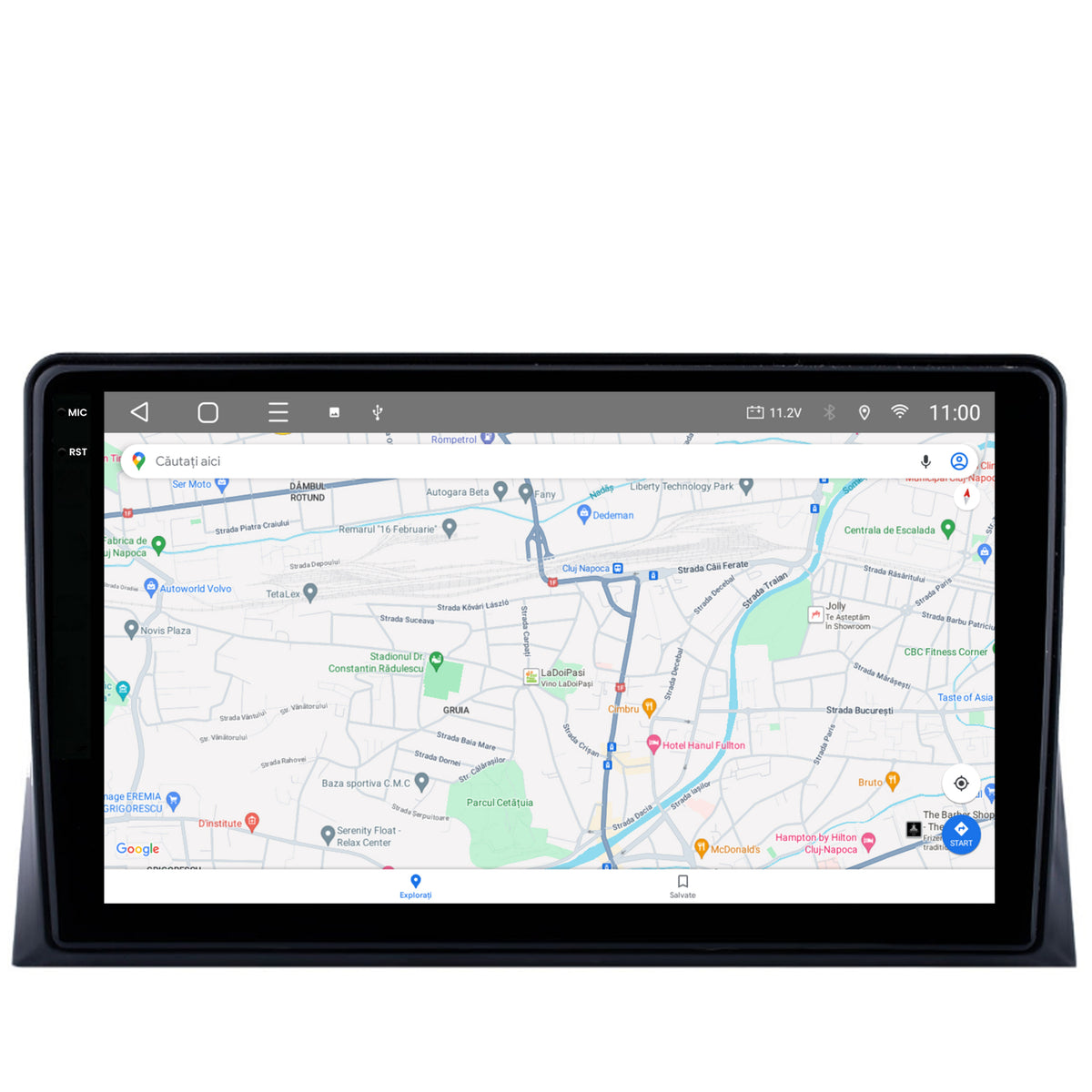 Navigatie 2K HUB64 VW Multivan T5 (2003-2015), 4GB RAM, Android, Octacore, Slot Sim 4G, DSP, GPS, Wi-FI, Carplay, Android Auto, USB, Bluetooth, Waze, Touchscreen, 9.5 Inch