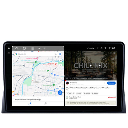 Navigatie 2K HUB64 VW Multivan T5 (2003-2015), 8GB RAM, Android, Octacore, Slot Sim 4G, DSP, GPS, Wi-FI, Carplay, Android Auto, USB, Bluetooth, Waze, Touchscreen, 9.5 Inch