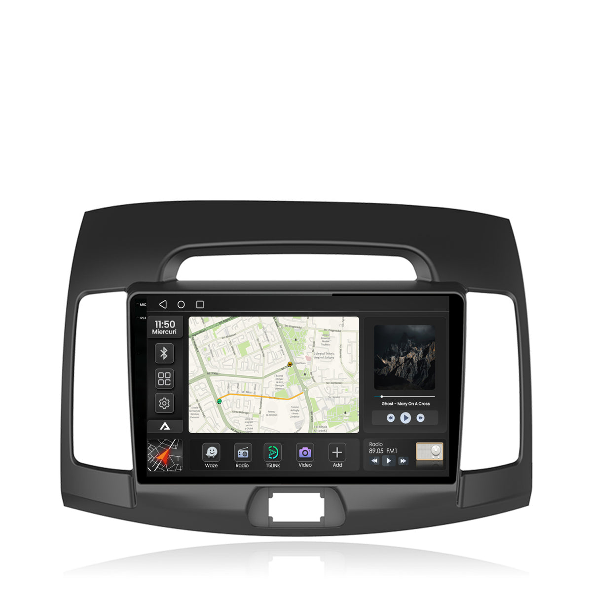 Navigatie 2K Hyundai Elantra (2006-2011), Android, S-Quadcore / 4GB RAM + 64GB ROM, 9.5 Inch - AD-BGS90042K+AD-BGRKIT178