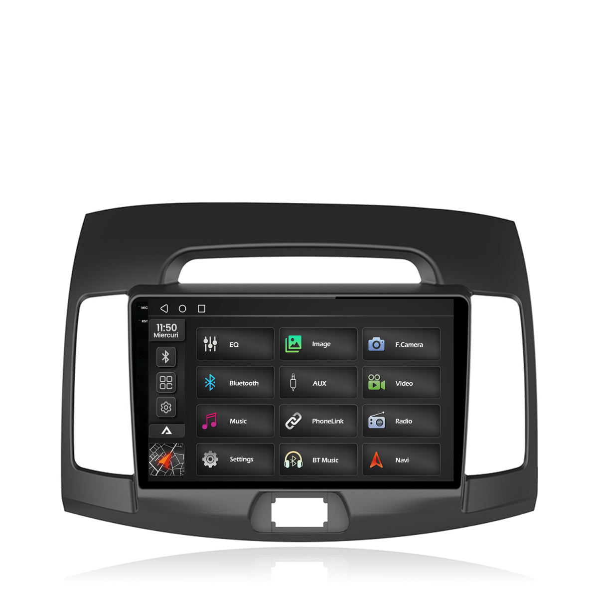 Navigatie 2K Hyundai Elantra (2006-2011), Android, S-Quadcore / 4GB RAM + 64GB ROM, 9.5 Inch - AD-BGS90042K+AD-BGRKIT178