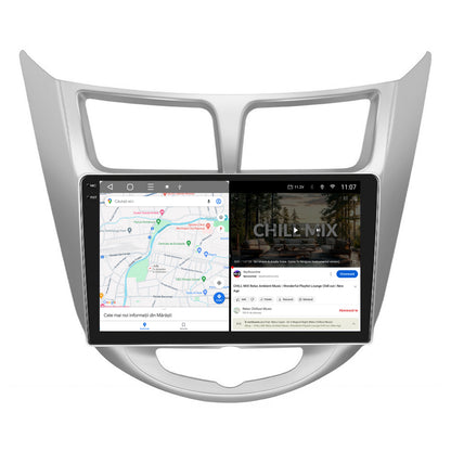 Navigatie 2K Hyundai Accent (2011-2016), Android, S-Quadcore / 4GB RAM + 64GB ROM, 9.5 Inch - AD-BGS90042K+AD-BGRKIT212