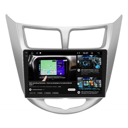 Navigatie 2K Hyundai Accent (2011-2016), Android, S-Quadcore / 4GB RAM + 64GB ROM, 9.5 Inch - AD-BGS90042K+AD-BGRKIT212