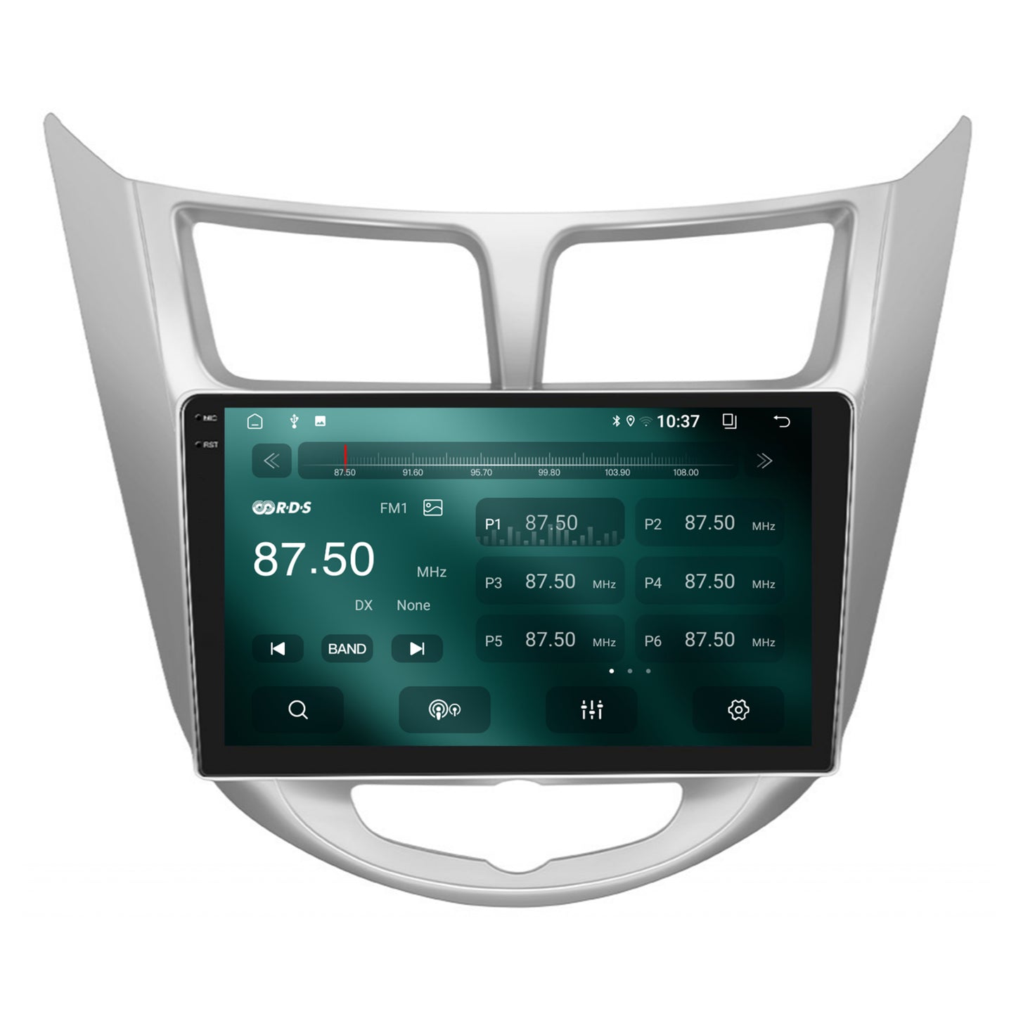 Navigatie 2K Hyundai Accent (2011-2016), Android, S-Quadcore / 4GB RAM + 64GB ROM, 9.5 Inch - AD-BGS90042K+AD-BGRKIT212
