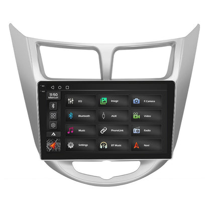 Navigatie 2K Hyundai Accent (2011-2016), Android, S-Quadcore / 4GB RAM + 64GB ROM, 9.5 Inch - AD-BGS90042K+AD-BGRKIT212