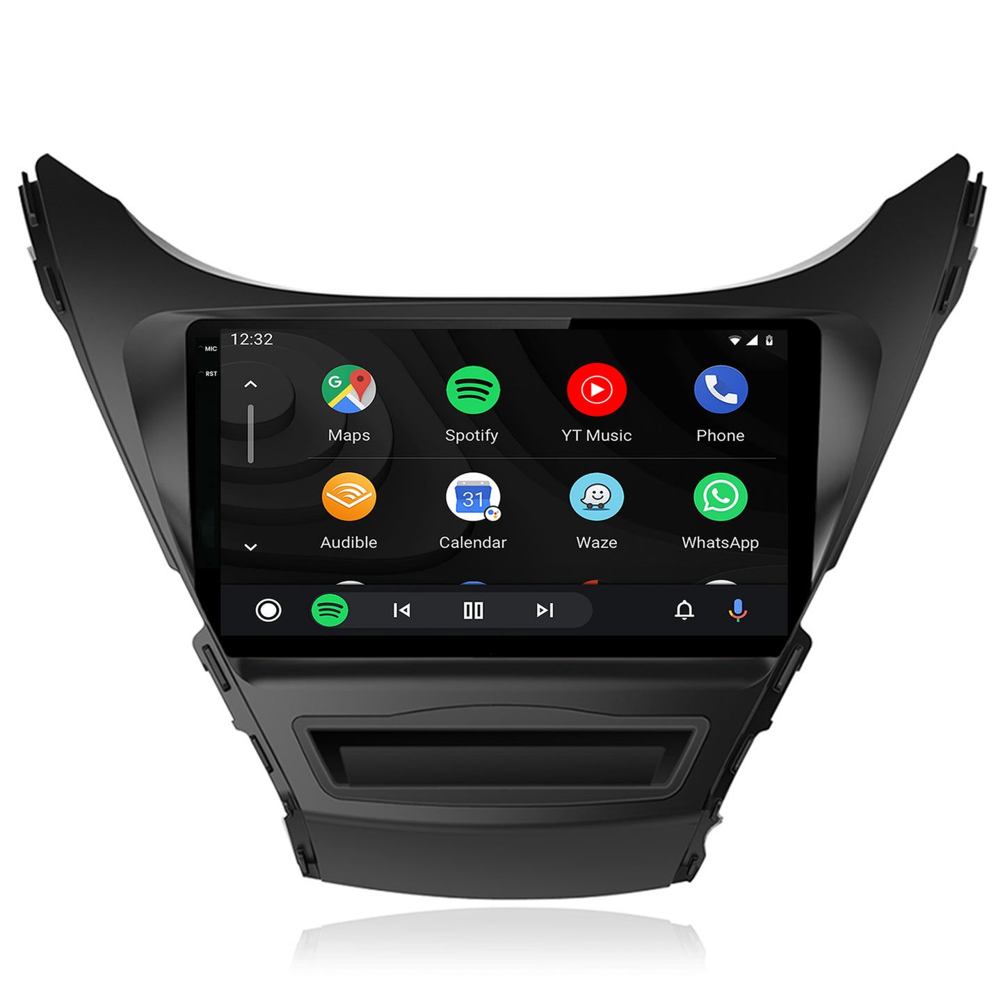 Navigatie 2K Hyundai Elantra (2012-2014), Android, S-Quadcore / 4GB RAM + 64GB ROM, 9Inch - AD-BGS90042K+AD-BGRKIT177
