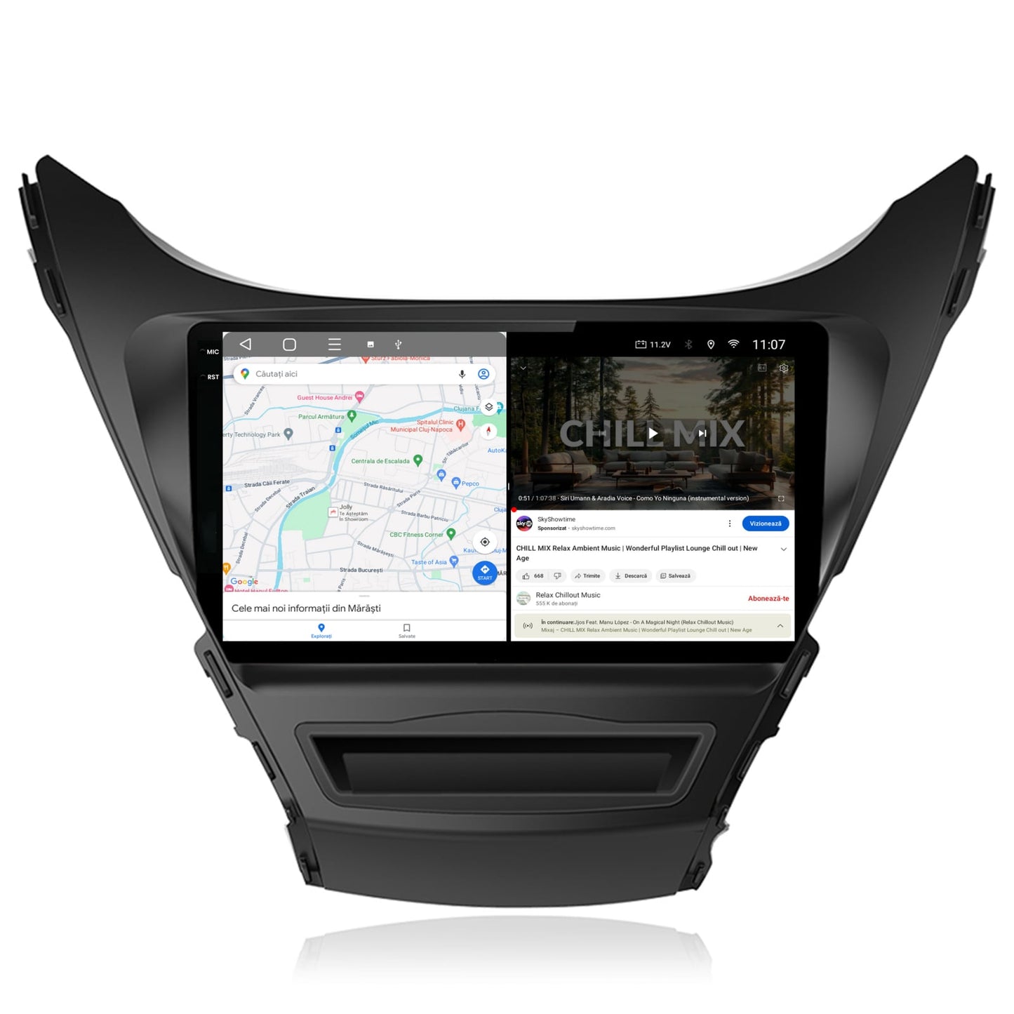 Navigatie 2K Hyundai Elantra (2012-2014), Android, S-Quadcore / 4GB RAM + 64GB ROM, 9Inch - AD-BGS90042K+AD-BGRKIT177