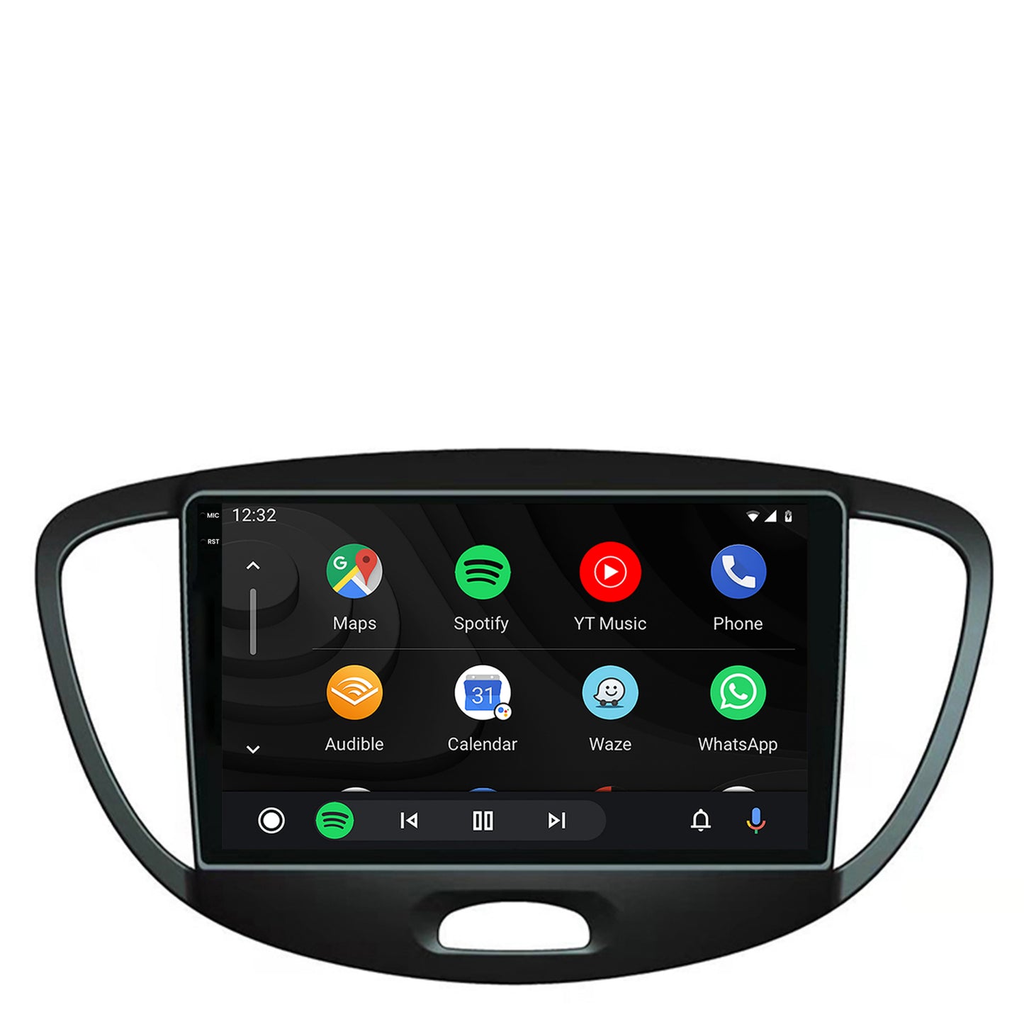 Navigatie 2K Hyundai I10 (2007-2013), Android, S-Quadcore / 4GB RAM + 64GB ROM, 9.5 Inch - AD-BGS90042K+AD-BGRKIT198