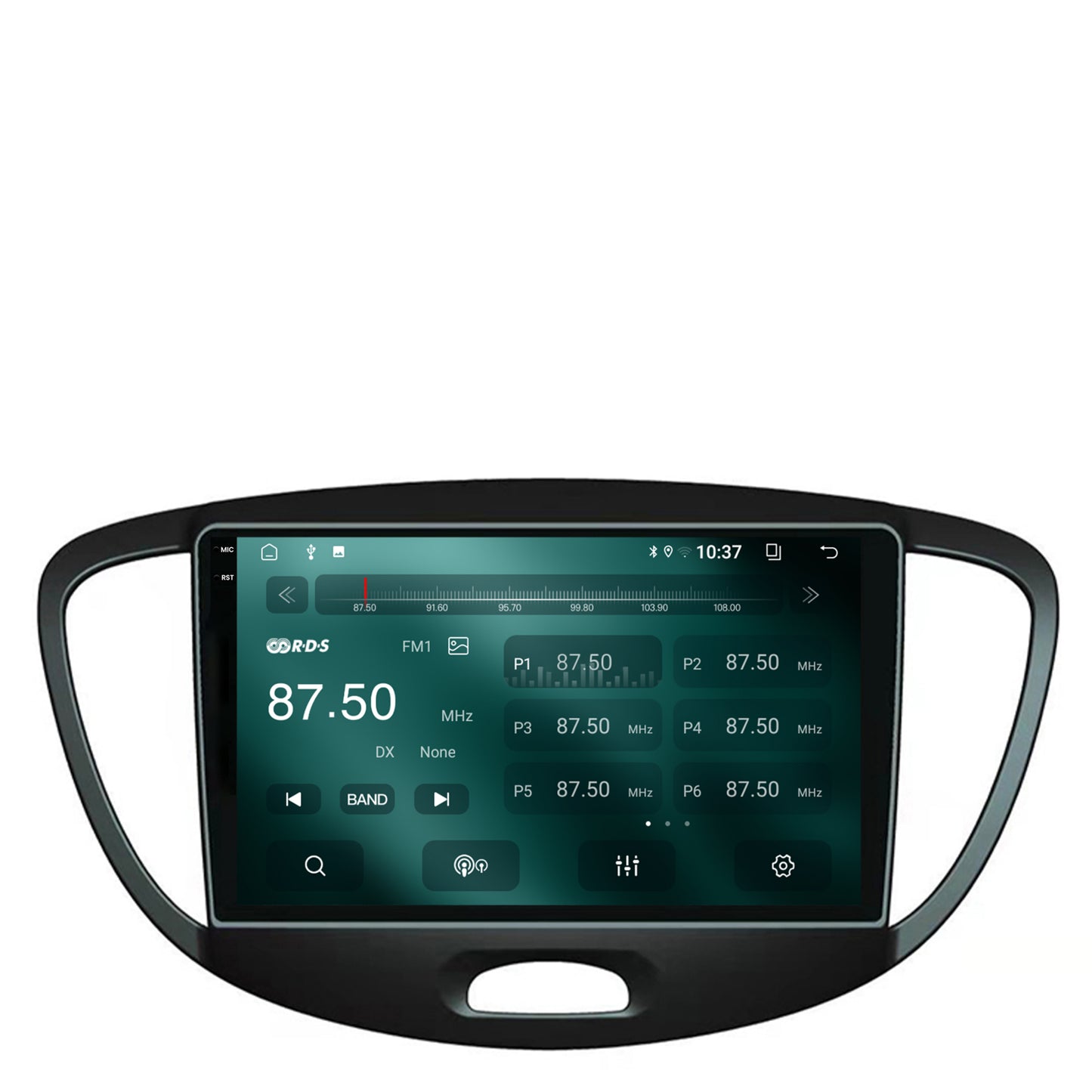 Navigatie 2K Hyundai I10 (2007-2013), Android, S-Quadcore / 4GB RAM + 64GB ROM, 9.5 Inch - AD-BGS90042K+AD-BGRKIT198