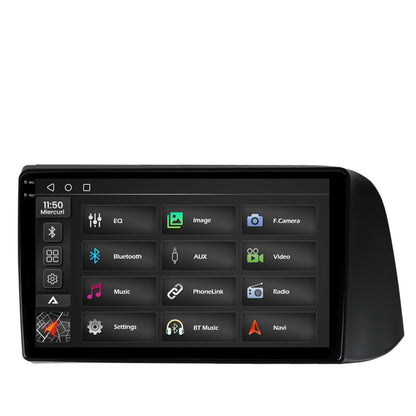 Navigatie 2K Hyundai I10 (2020+), Android, S-Quadcore / 4GB RAM + 64GB ROM, 9.5 Inch - AD-BGS90042K+AD-BGRKIT221