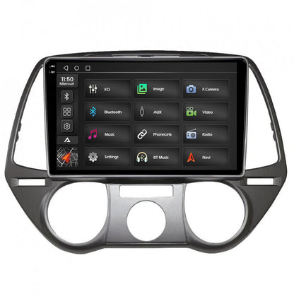 Navigatie 2K Hyundai I20 (2008-2012), Android, S-Quadcore / 4GB RAM + 64GB ROM, 9.5 Inch - AD-BGS90042K+AD-BGRKIT194