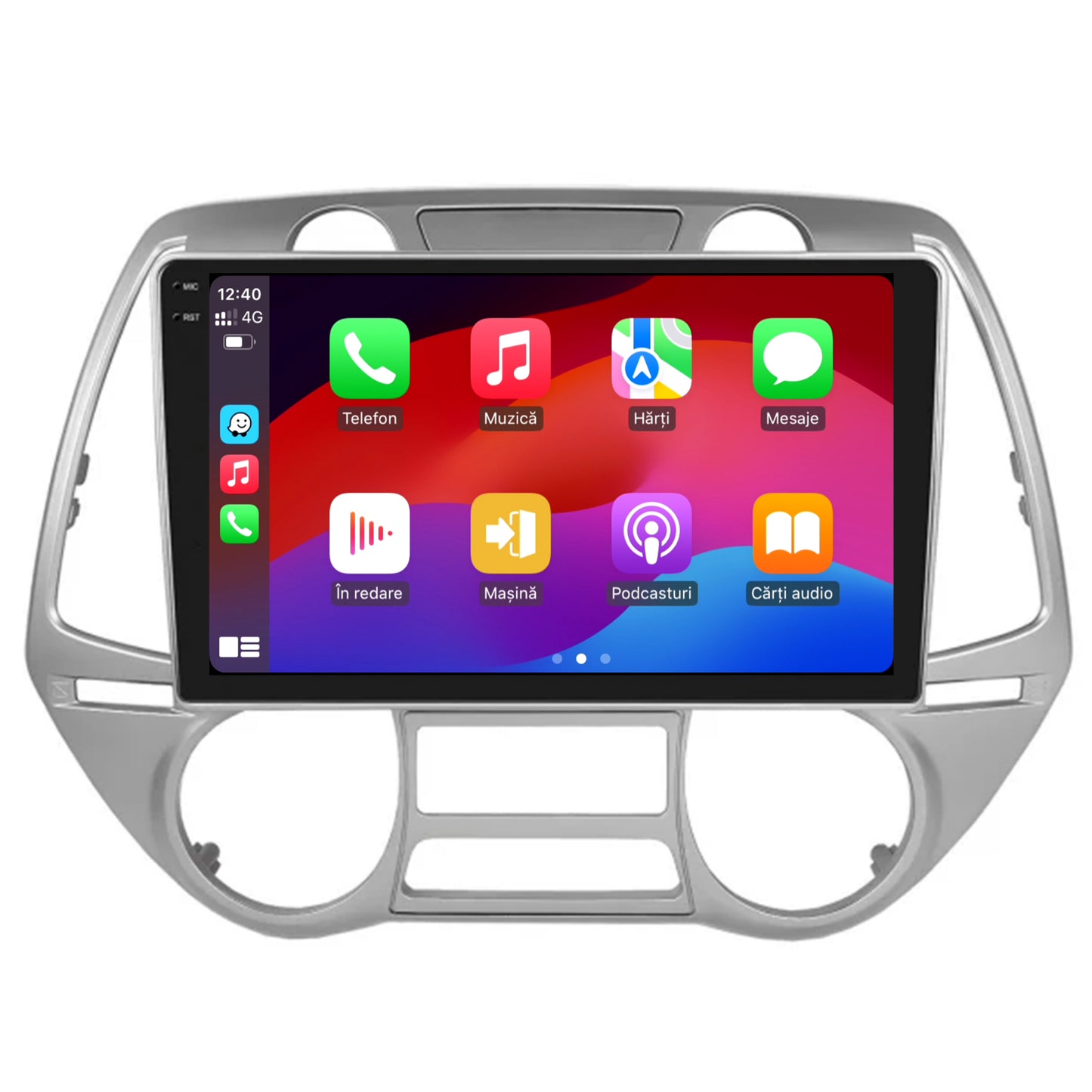 Navigatie 2K Hyundai I20 (2008-2012), Android, S-Quadcore / 4GB RAM + 64GB ROM, 9.5 Inch - AD-BGS90042K+AD-BGRKIT219V2