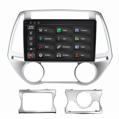 Navigatie 2K Hyundai I20 (2012-2014), Android, S-Quadcore / 4GB RAM + 64GB ROM, 9.5 Inch - AD-BGS90042K+AD-BGRKIT218