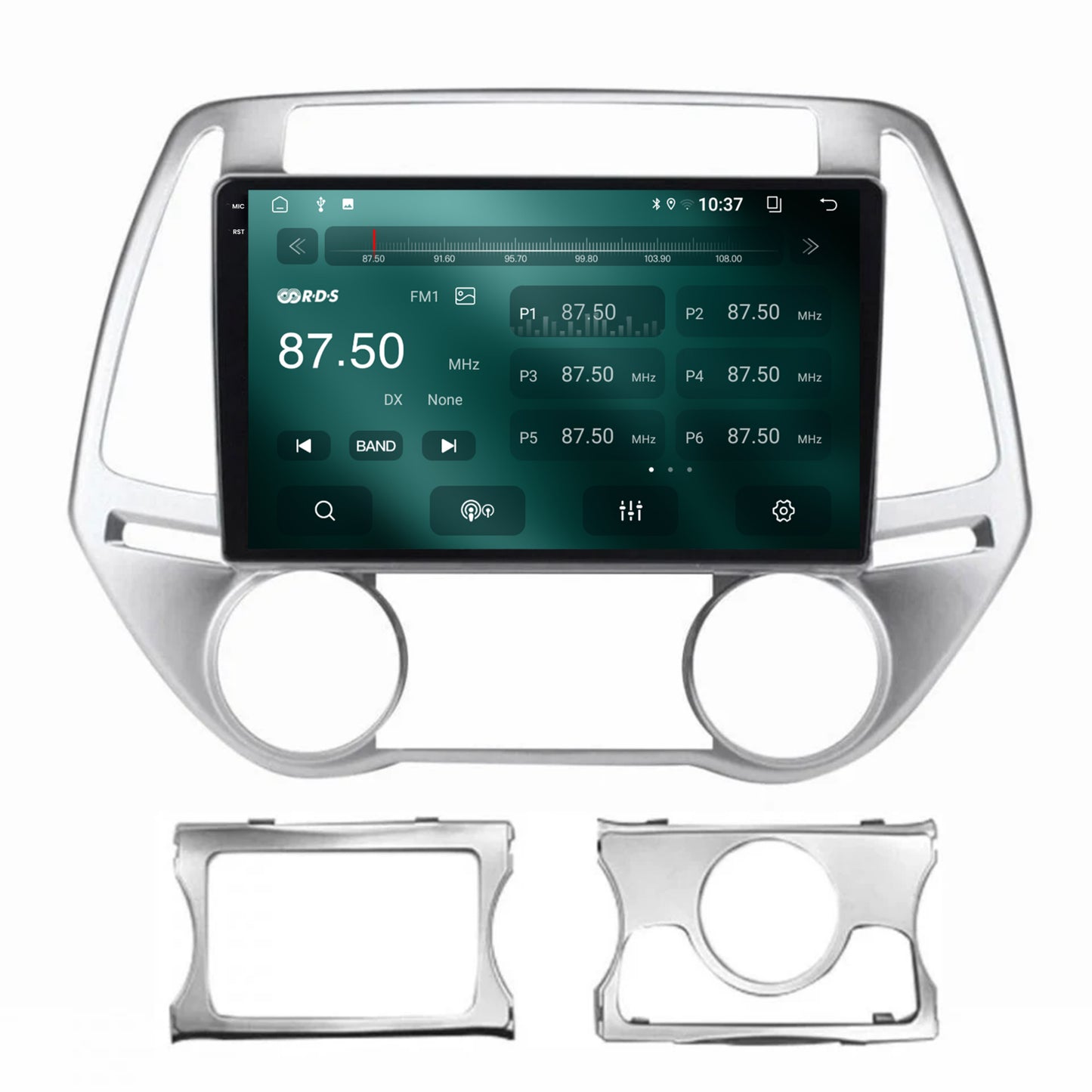 Navigatie 2K Hyundai I20 (2012-2014), Android, S-Quadcore / 4GB RAM + 64GB ROM, 9.5 Inch - AD-BGS90042K+AD-BGRKIT218