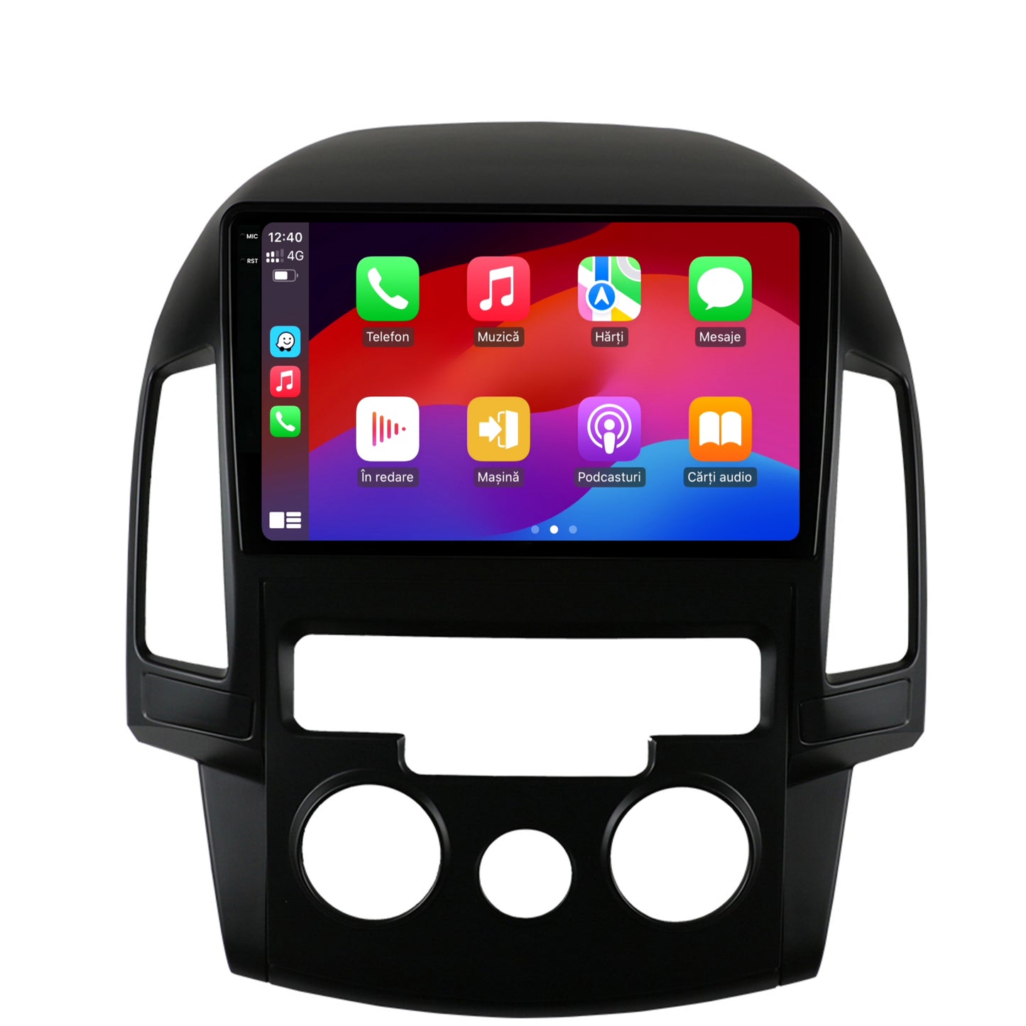 Navigatie 2K Hyundai I30 (2007-2012), Clima Manuala, Android, S-Quadcore / 4GB RAM + 64GB ROM, 9.5 Inch - AD-BGS90042K+AD-BGRKIT217